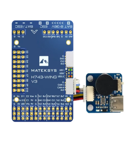 Betaflight Fc - Matek H743-WING V3 FC พร้อม OSD