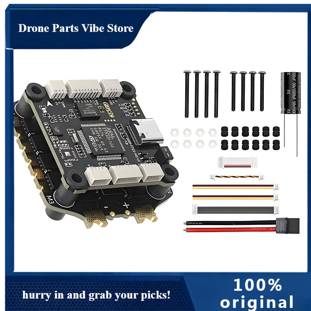 F722 Flight Controller - ชุดควบคุมการบิน APGEPRC TAKER F722 BLS 65A