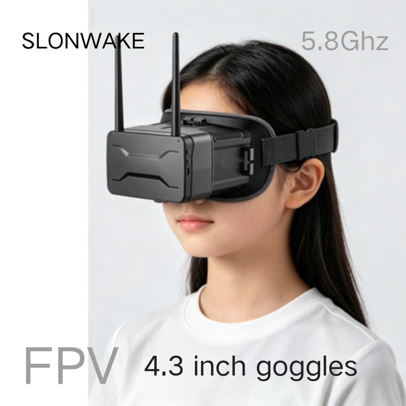 Fpv Goggles - แว่นตา FPV 5.8G หน้าจอ 4.3 นิ้ว