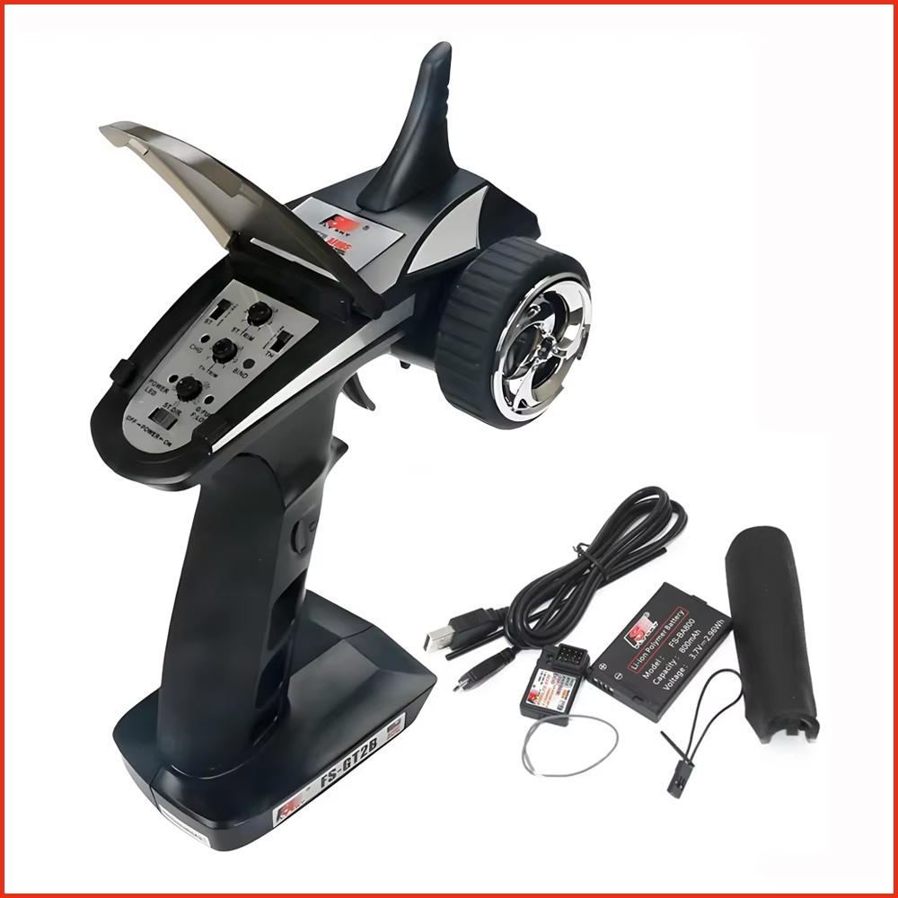 Flysky Transmitter - Flysky FS-GT2B GT2B 2.4G 3CH ชุดส่งสัญญาณแบบปืนพร้อมตัวรับสัญญาณ