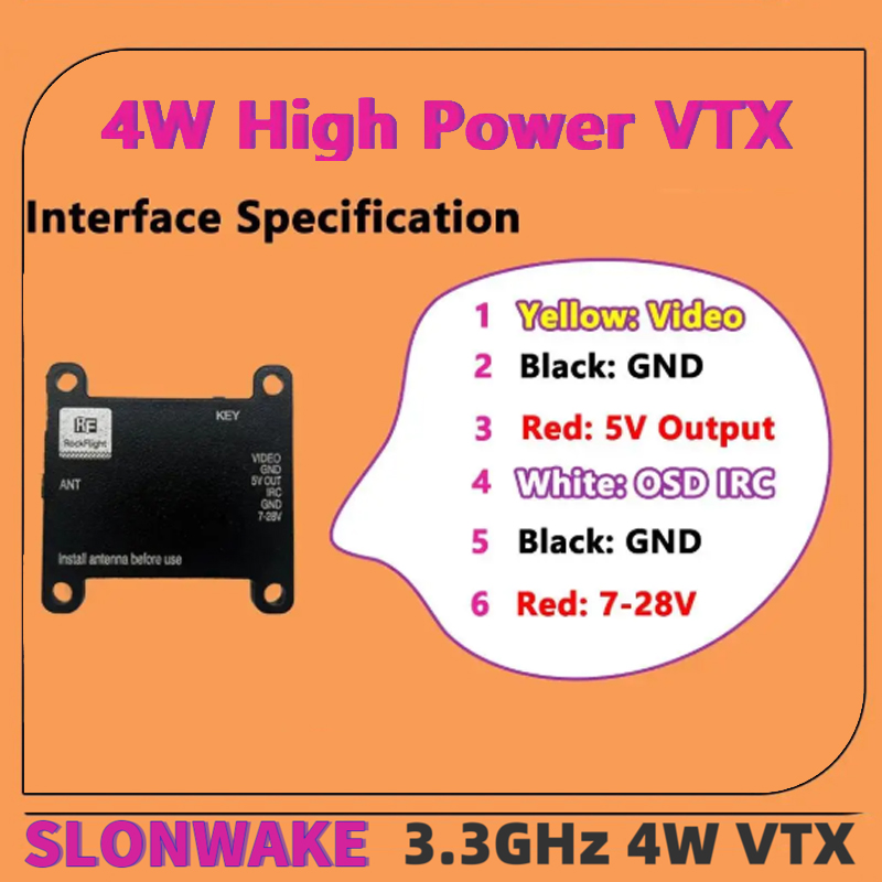 เครื่องส่งสัญญาณวิดีโอ SLONWAK - Rc Transmitter บทวิจารณ์และราคา