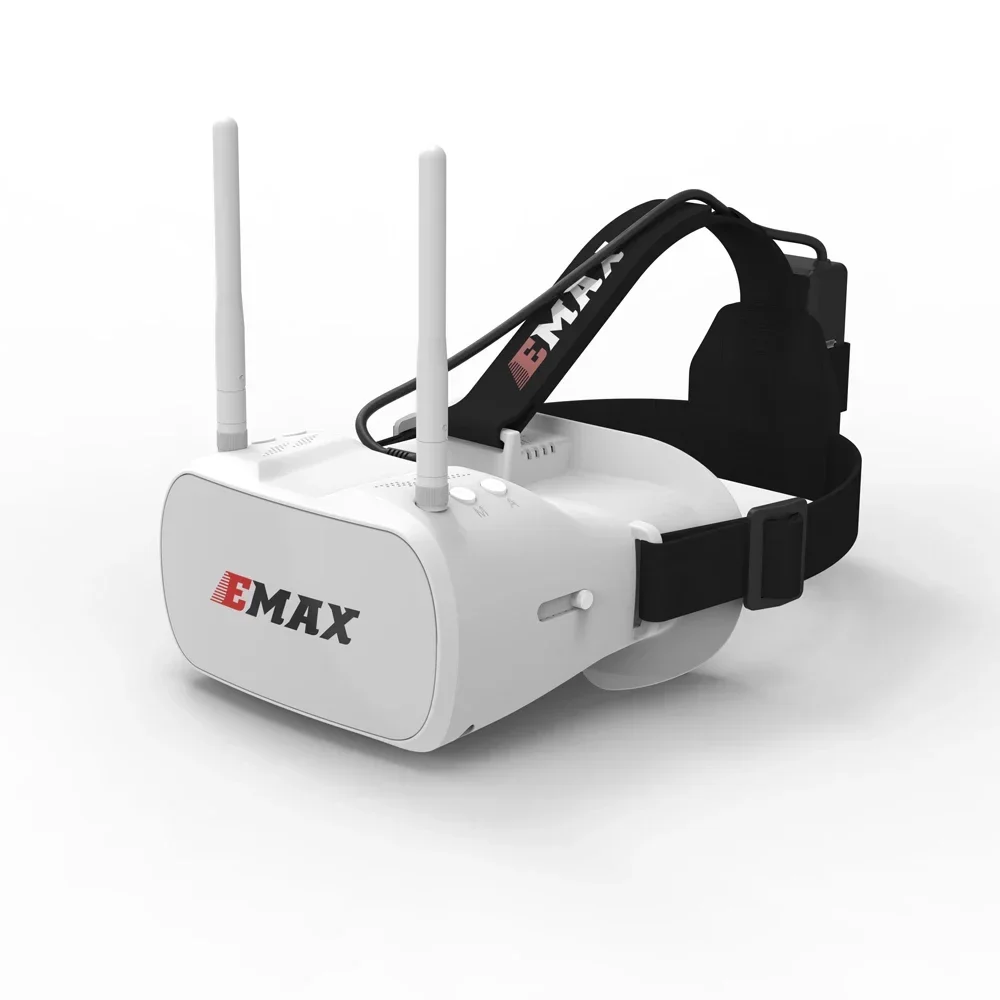 แว่นตา FPV Emax 5.8G 48CH Tiny - Fpv Goggles บทวิจารณ์และราคา