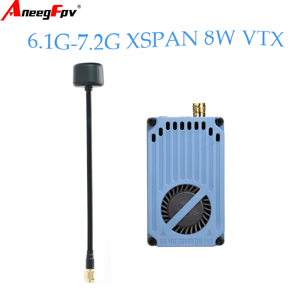 RUSHFPV 6.1‑7.2G 8W X61728 VTX - Rc Transmitter บทวิจารณ์และราคา