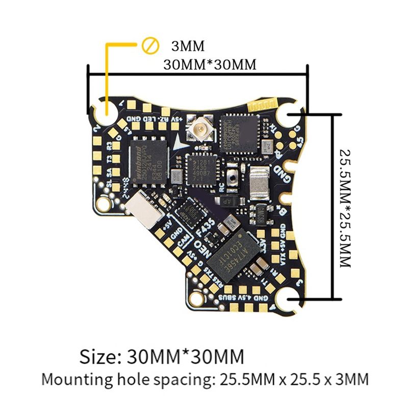 FBIL-F435 NEO 1S AIO ตัวควบคุม - 4 In 1 Esc บทวิจารณ์และราคา