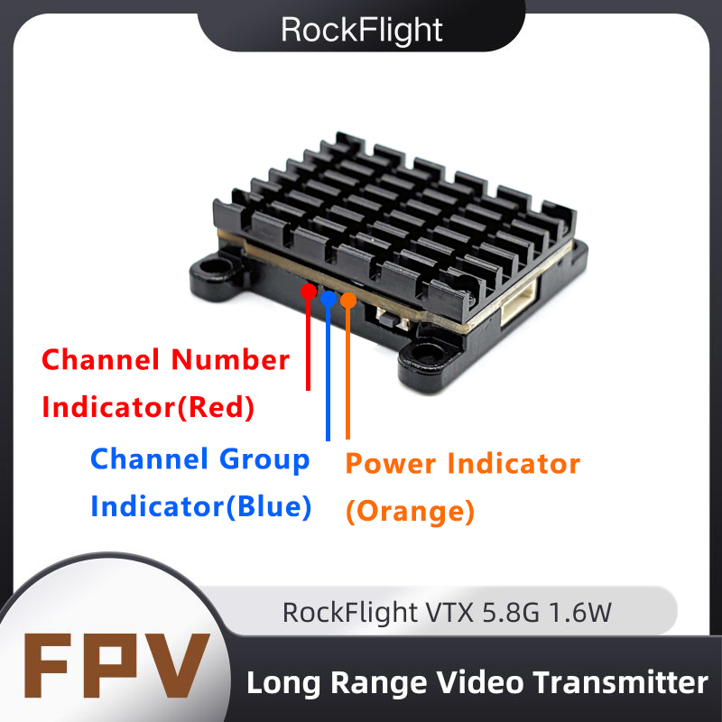 RockFlight TX663 VTX 5.8G 48CH - Rc Transmitter บทวิจารณ์และราคา