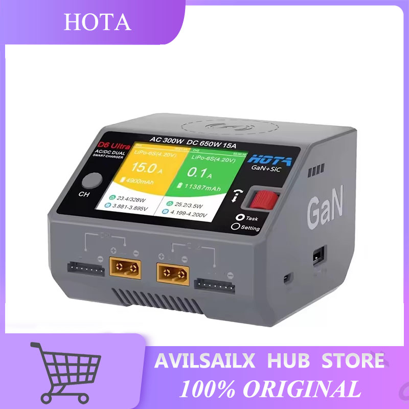 HOTA D6 Ultra GaN+SiC เครื่องช - Balance Charger Rc บทวิจารณ์และราคา