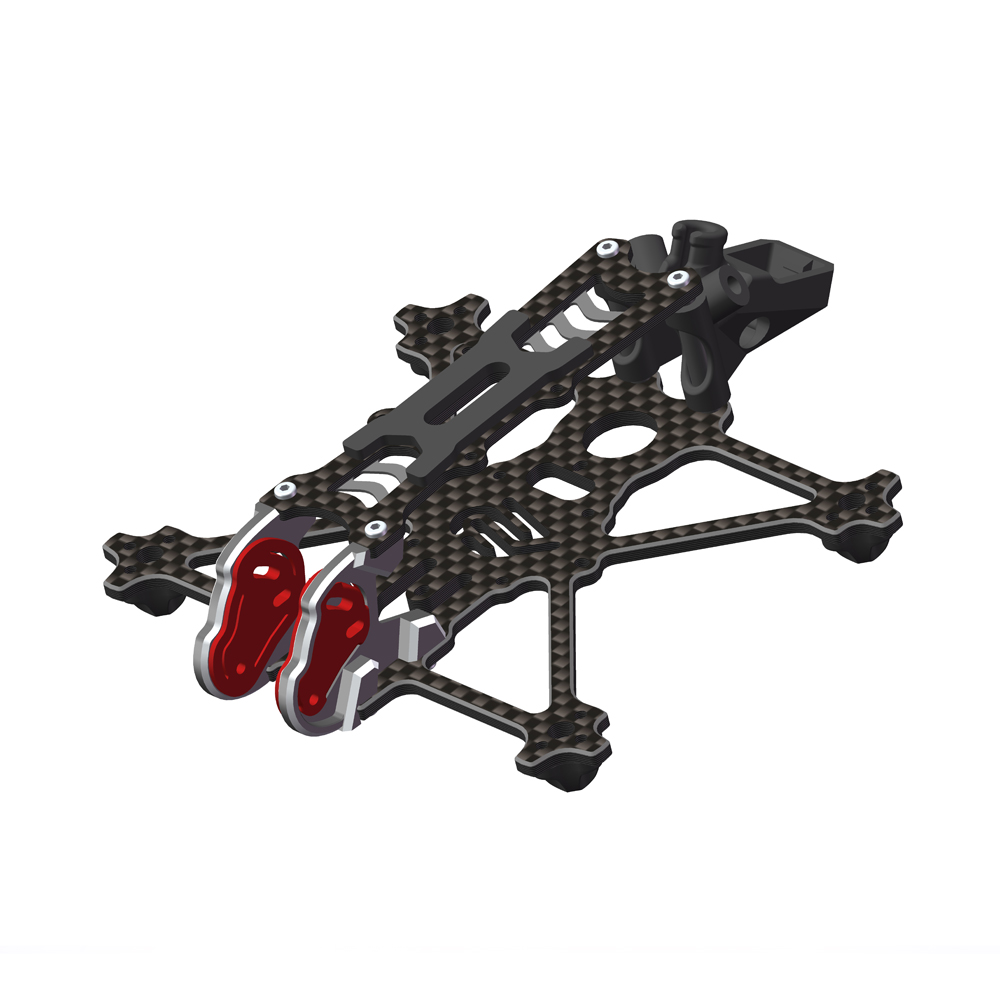 ชุดโครงสร้าง AlfaRC Fi-25 DJI  - Carbon Fiber Drone Frame บทวิจารณ์และราคา