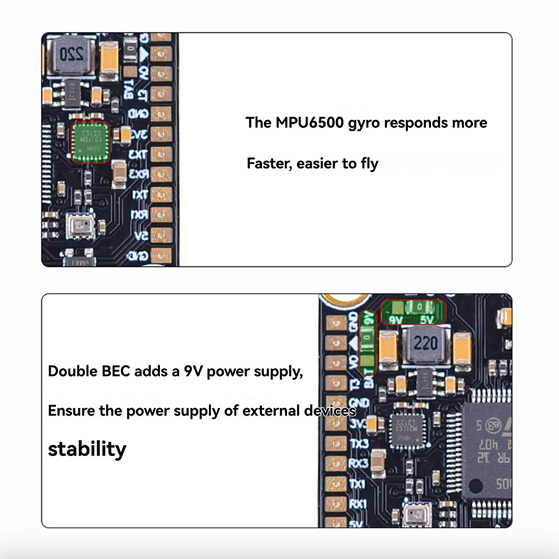 ชุดควบคุมการบินและ ESC ประสิทธ - F722 Flight Controller บทวิจารณ์และราคา