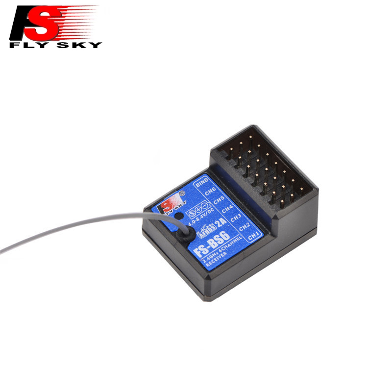 ตัวรับสัญญาณ FS-BS6 FlySky ใหม - Flysky Transmitter บทวิจารณ์และราคา