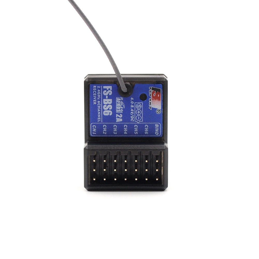 ตัวรับสัญญาณ FS-BS6 FlySky ใหม - Flysky Transmitter บทวิจารณ์และราคา