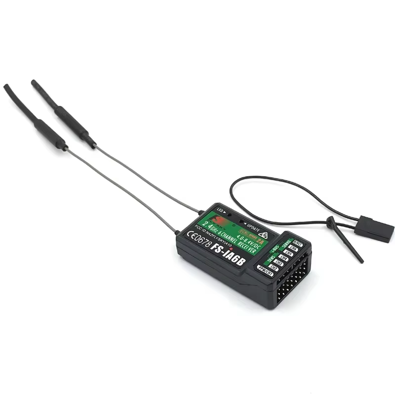 ตัวรับสัญญาณ Flysky FS-IA6B 2. - Flysky Transmitter บทวิจารณ์และราคา