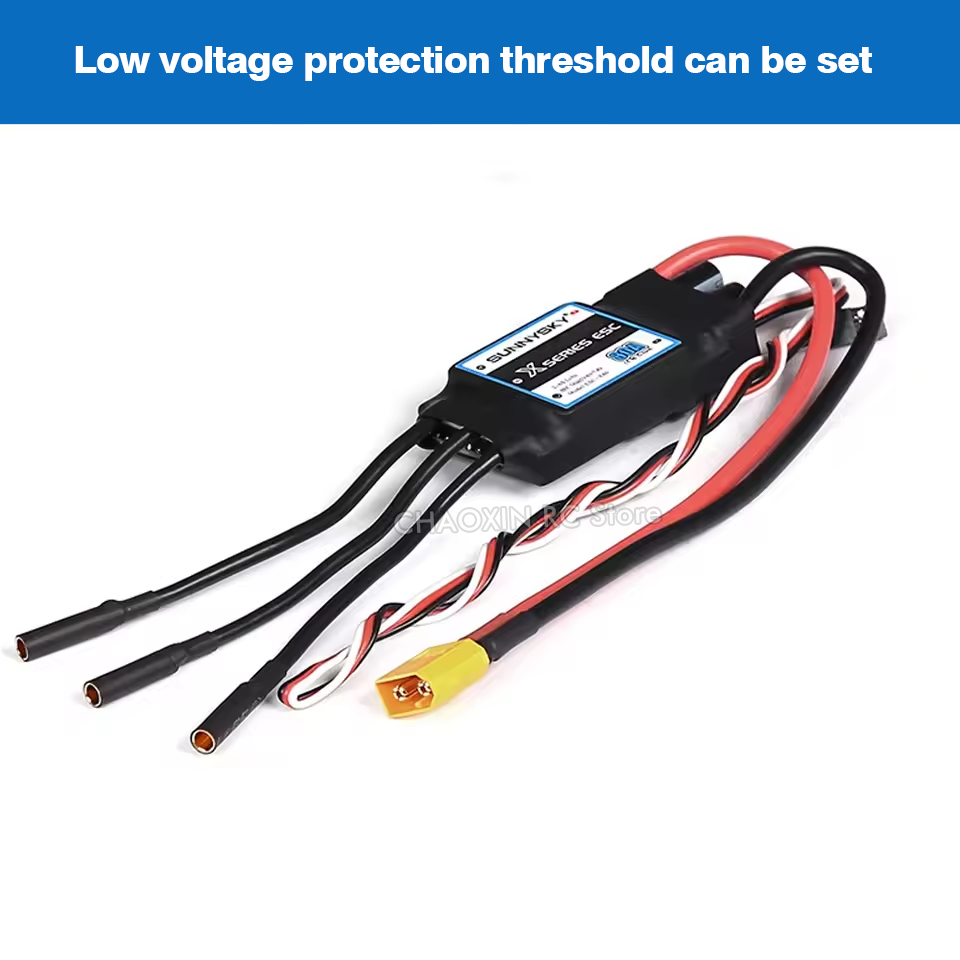 SunnySky X SERIES ESC 80A 2-6S - Lipo Battery 6S บทวิจารณ์และราคา