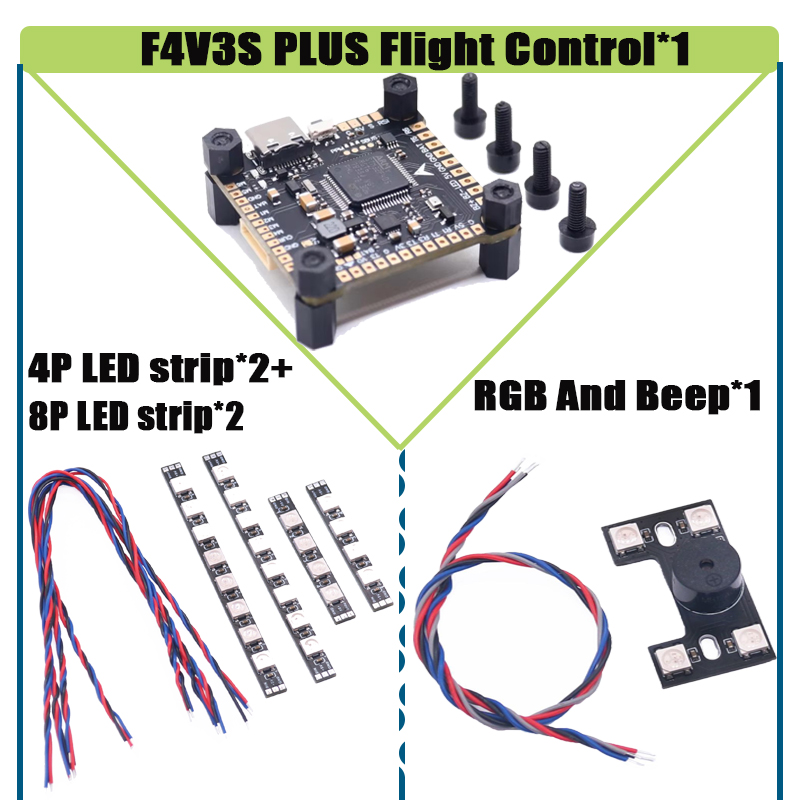 RCtoSky F4V3S PLUS F722 F745 H - F722 Flight Controller บทวิจารณ์และราคา