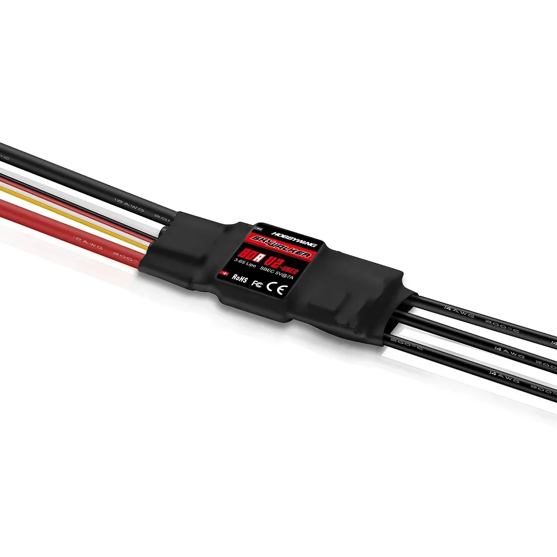 Hobbywing Skywalker ชุด V2 80A - Brushed Drone Motor บทวิจารณ์และราคา