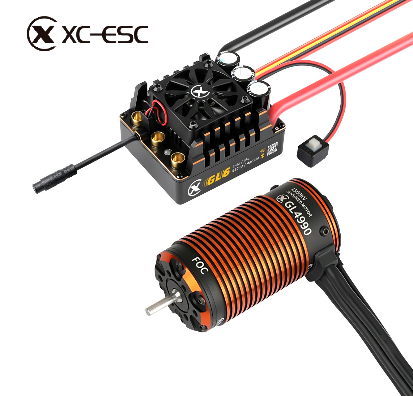 XC COMBO FOC CRAWLER มอเตอร์ไร - 4 In 1 Esc บทวิจารณ์และราคา