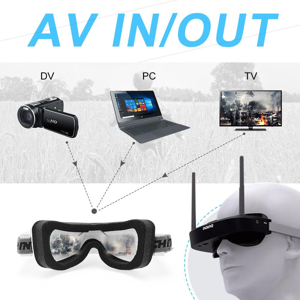 Eachine EV100 720*540 5.8G 72C - Fpv Goggles บทวิจารณ์และราคา
