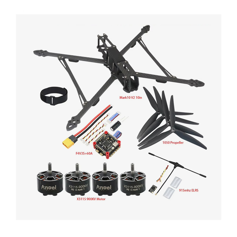 ชุดเฟรม Mark4 V2 ขนาด 10 นิ้ว  - Flight Controller บทวิจารณ์และราคา
