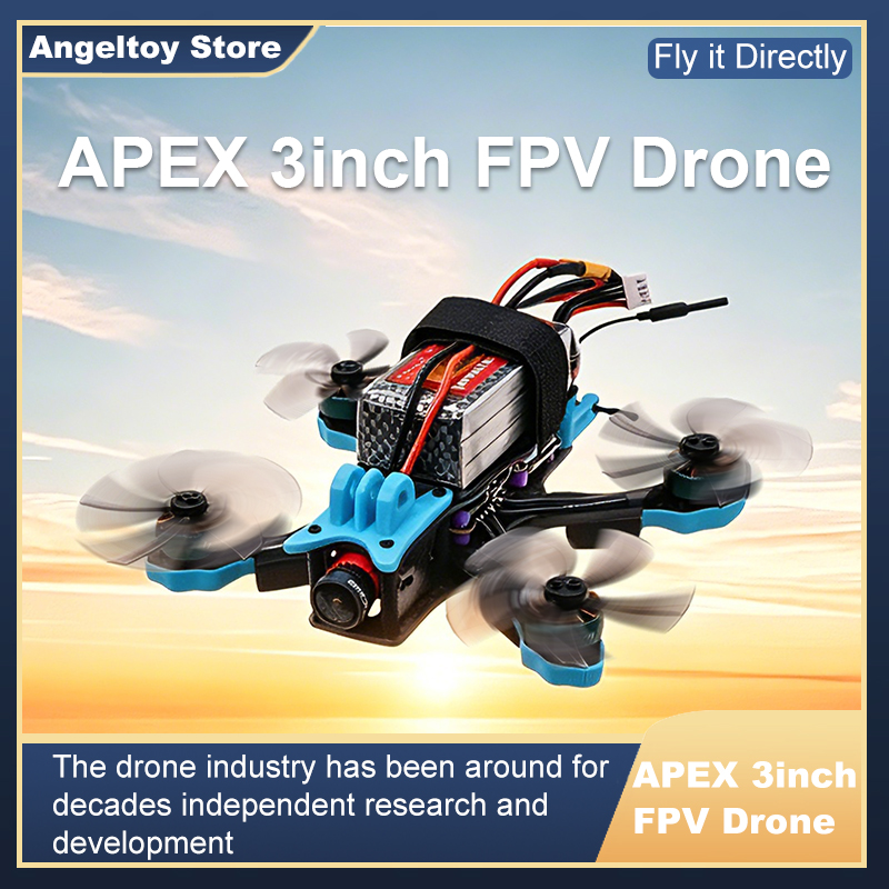 ชุดโครงโดรน B-CUBE APEX 3 นิ้ว - F722 Flight Controller บทวิจารณ์และราคา