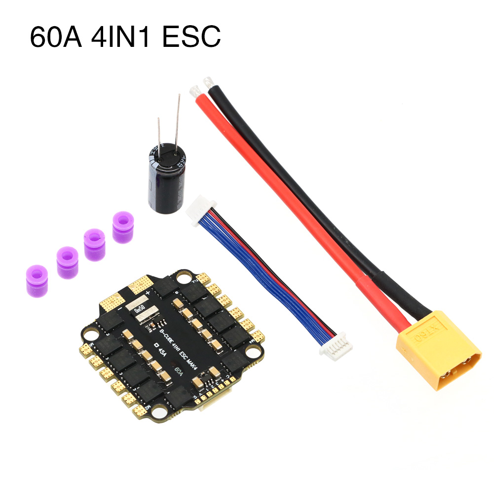 UAngel 4IN1 45A 60A ESC BLHELI - 4 In 1 Esc บทวิจารณ์และราคา