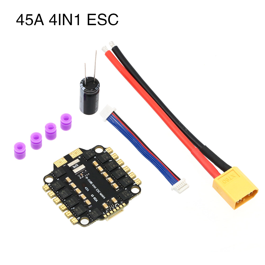 UAngel 4IN1 45A 60A ESC BLHELI - 4 In 1 Esc บทวิจารณ์และราคา