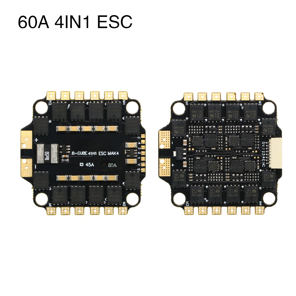 UAngel 4IN1 45A 60A ESC BLHELI - 4 In 1 Esc บทวิจารณ์และราคา
