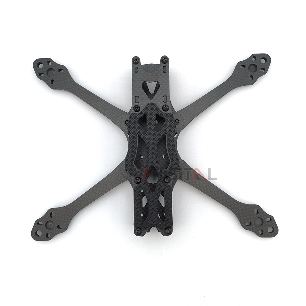 ชุดโครงควอดคอปเตอร์คาร์บอนไฟเบ - Carbon Fiber Drone Frame บทวิจารณ์และราคา