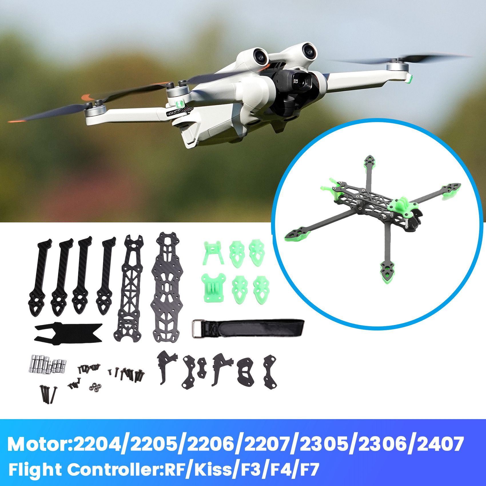 YSUN-MARK4-HD Mark 4 HD ชุดเฟร - Carbon Fiber Drone Frame บทวิจารณ์และราคา