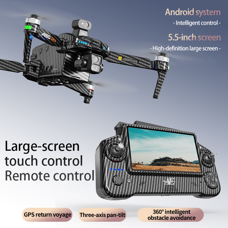 โดรน AE60 GPS ระดับมืออาชีพ กล - Brushed Drone Motor บทวิจารณ์และราคา