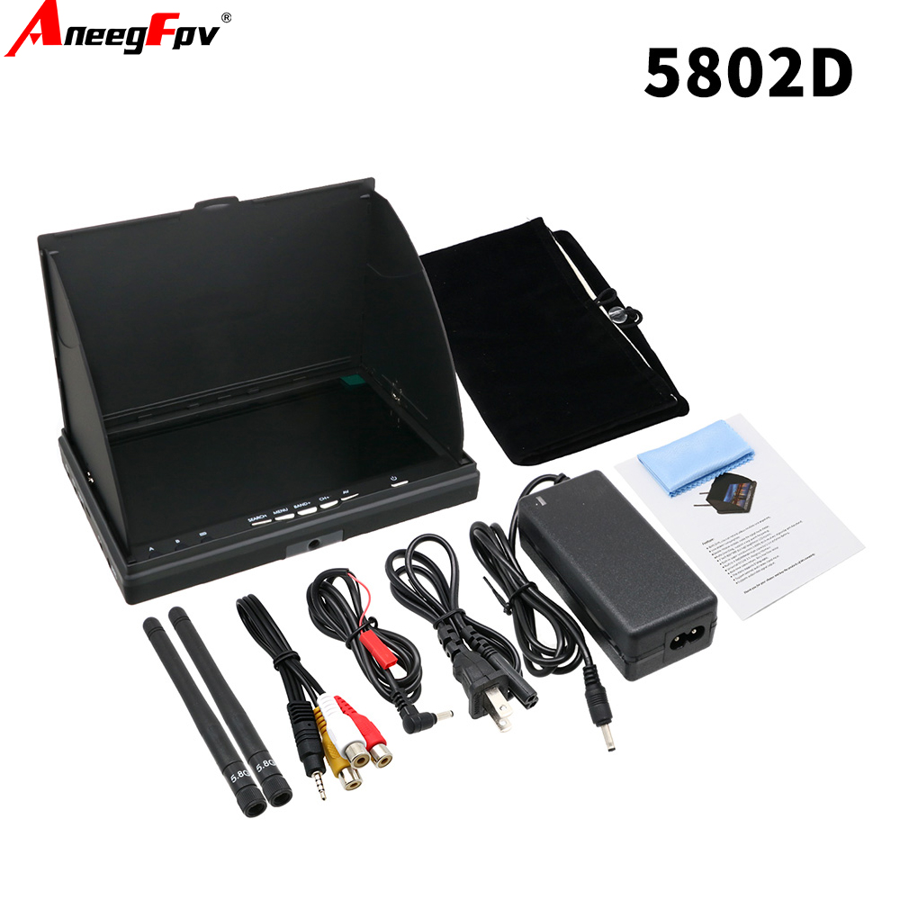 จอภาพ LCD5802D LCD5802S ขนาด 7 - Fpv Goggles บทวิจารณ์และราคา