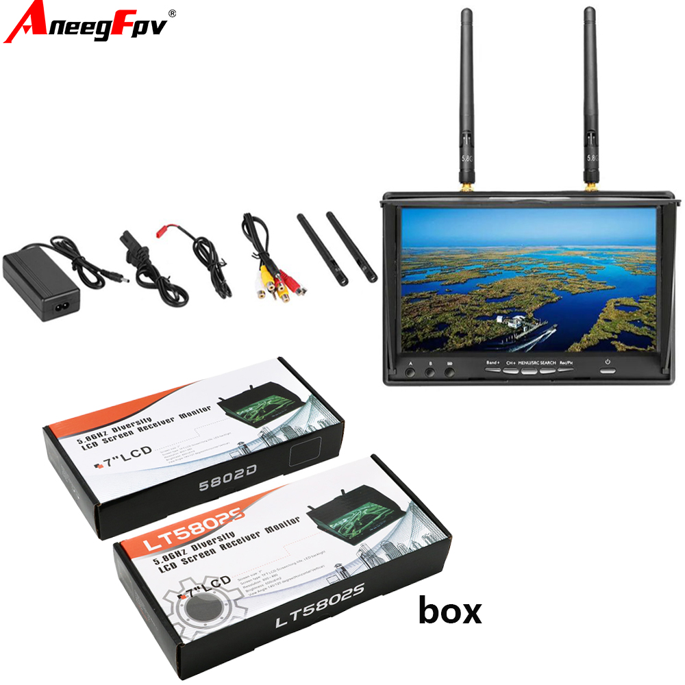 จอภาพ LCD5802D LCD5802S ขนาด 7 - Fpv Goggles บทวิจารณ์และราคา