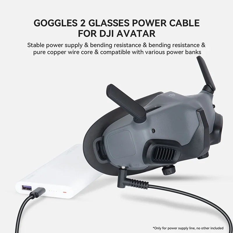 สายชาร์จสำหรับ DJI Goggles 2 / - Drone Goggles Dji บทวิจารณ์และราคา