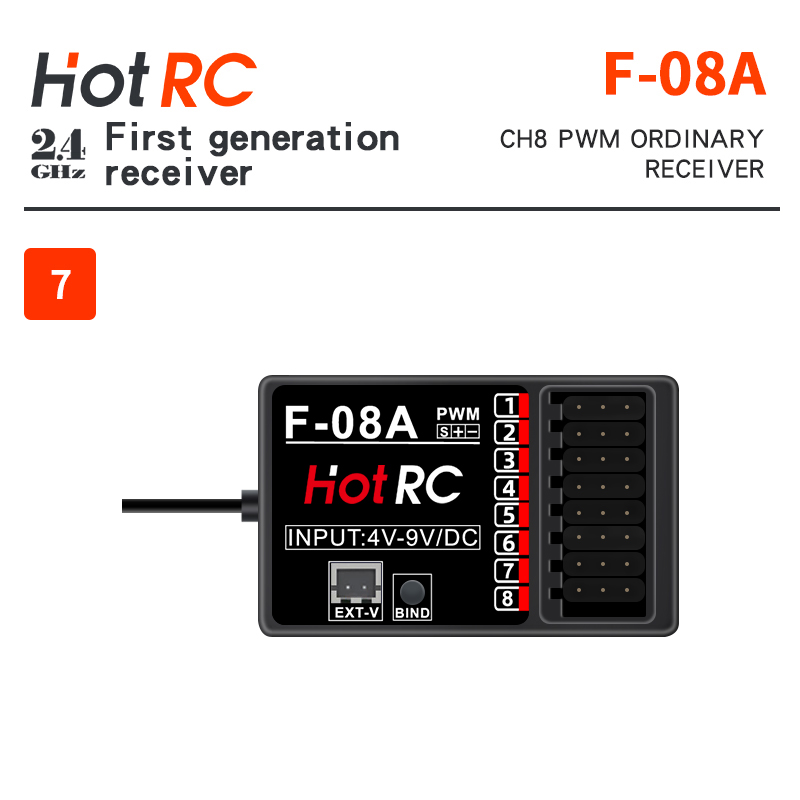 ตัวรับสัญญาณ HOTRC 2.4Ghz รุ่น - Radio Transmitter 2.4Ghz บทวิจารณ์และราคา