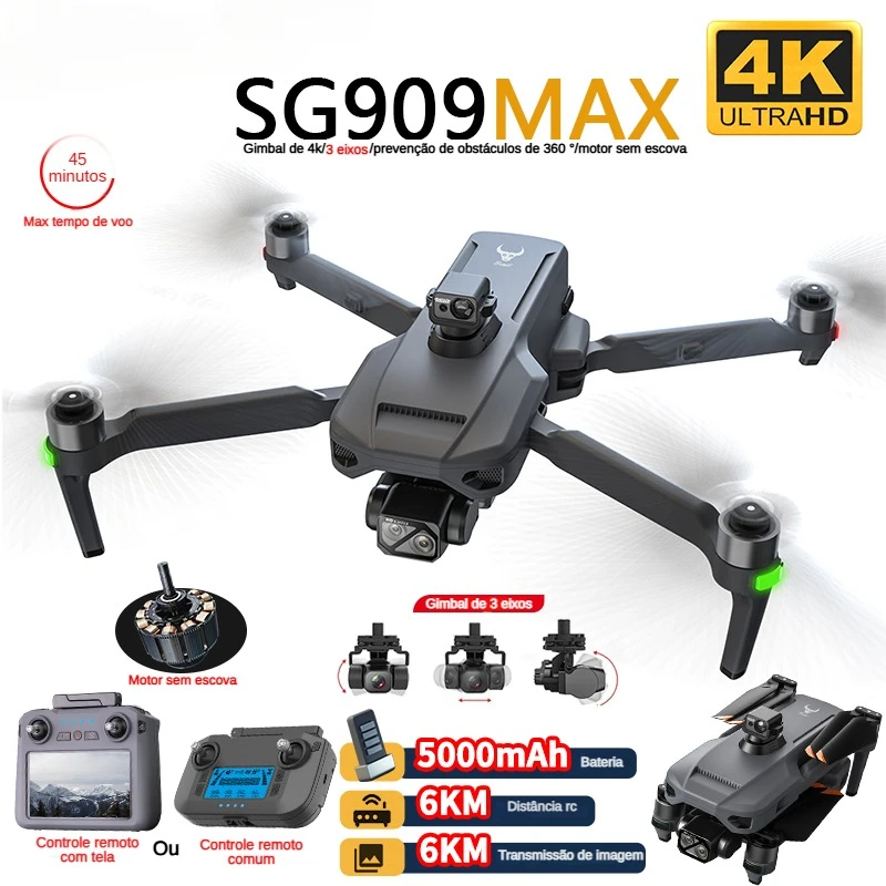 ZLL SG909 SG909MAX Professiona - Drone Gimbal บทวิจารณ์และราคา
