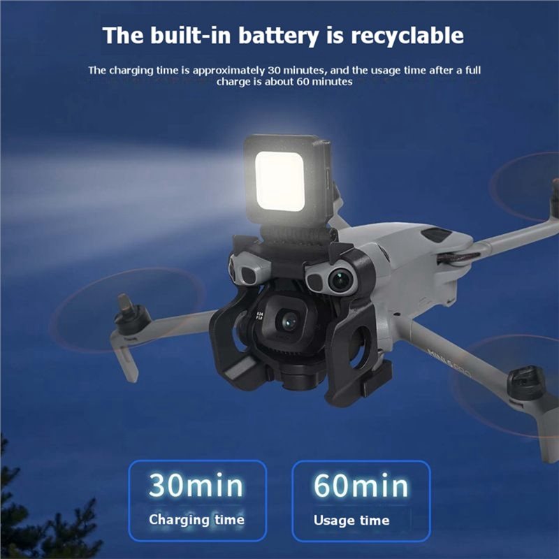ไฟส่องสว่างกลางคืนสำหรับโดรน D - Dji Mini Drone บทวิจารณ์และราคา