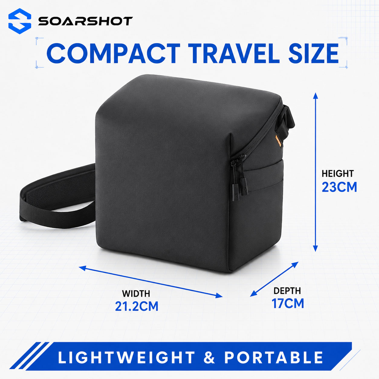 กระเป๋า SOARSHOT สำหรับใส่ DJI - Drone Goggles Dji บทวิจารณ์และราคา